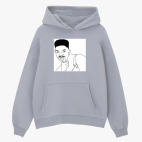 Толстовка худи оверсайз