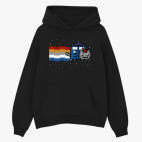 Толстовка худи оверсайз