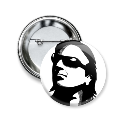 Значок 50мм Bono U2