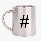 Кружка металлическая