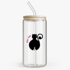 Банка с бамбуковой крышкой