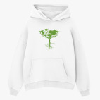 Толстовка худи оверсайз