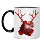 Кружка двухцветная