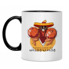 Кружка двухцветная