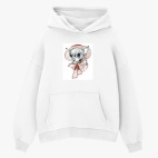 Толстовка худи оверсайз