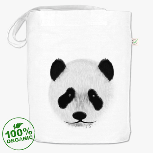 Сумка шоппер с принтом Милая Панда