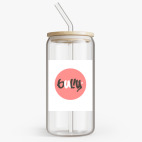 Банка с бамбуковой крышкой