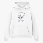 Толстовка худи оверсайз