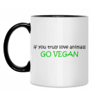 Кружка двухцветная