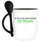 Кружка с ложкой