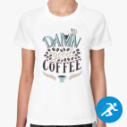 Женская спортивная футболка