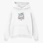 Толстовка худи оверсайз