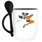 Кружка с ложкой