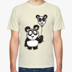 Панда с шариком