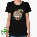 Женская футболка органик