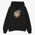 Толстовка худи оверсайз