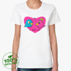 Женская футболка органик