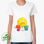 Женская футболка органик