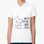 Женская рубашка поло