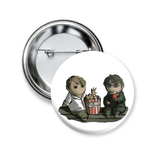 Значок 50мм с принтом Hannibal NBC ( Ганнибал )