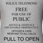 Табличка ТАРДИС Доктор Кто