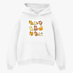 Толстовка худи оверсайз