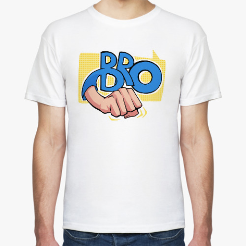 Футболка с принтом Братан