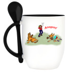 Кружка с ложкой