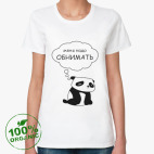 Женская футболка органик