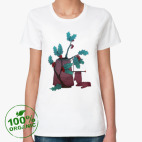 Женская футболка органик