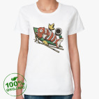 Женская футболка органик