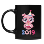 Кружка цветная UV-DTF