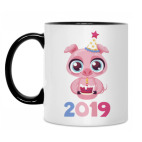 Кружка двухцветная