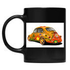 Кружка цветная UV-DTF