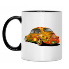 Кружка двухцветная