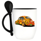 Кружка с ложкой