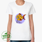 Женская футболка органик