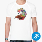 Мужская спортивная футболка