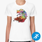 Женская спортивная футболка