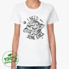 Женская футболка органик