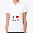 Женская рубашка поло