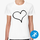 Женская спортивная футболка