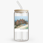 Банка с бамбуковой крышкой