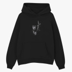 Толстовка худи оверсайз