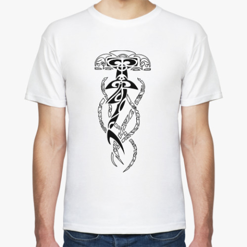 Футболка с принтом Полинезия