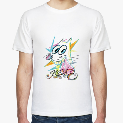 Футболка с принтом  «Друг человека»