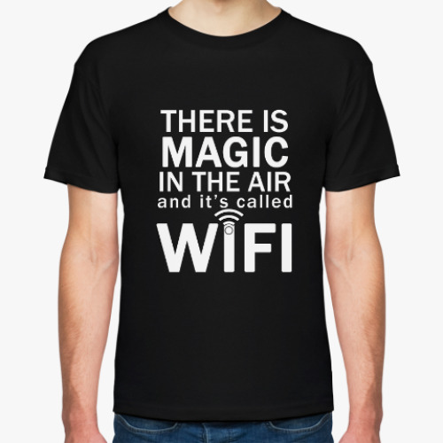 Футболка с принтом Magic of WIFI
