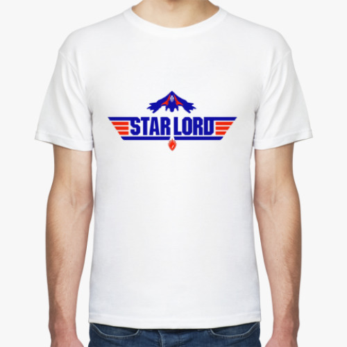 Футболка с принтом Звёздный Лорд