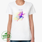 Женская футболка органик