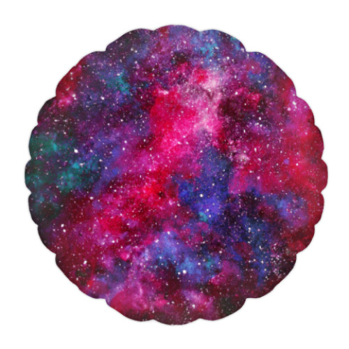 Подушка с принтом Космос